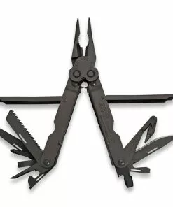 SOG PowerLock EOD V-Cut Multitool, Nylon Sheath, Black B63NCP