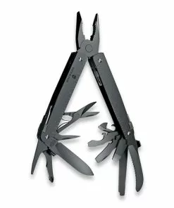 Victorinox SwissTool MXBS One-Hand Multitool, Black
