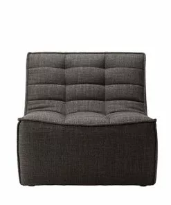 Ethnicraft N701 Sofa 1 Seater - Dark Grey