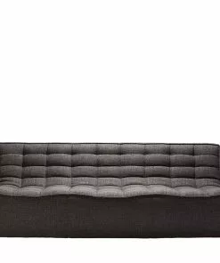 Ethnicraft N701 Sofa 3 Seater - Dark Grey