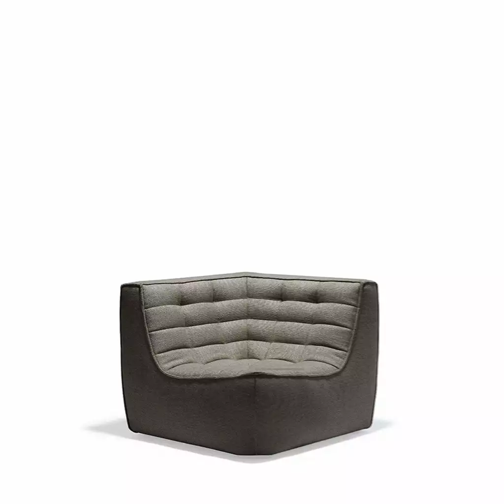 Ethnicraft N701 Sofa Corner - Dark Grey