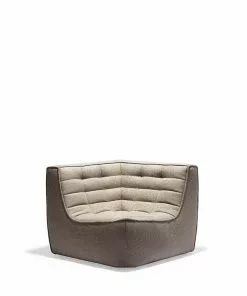 Ethnicraft N701 Sofa Corner - Dark Beige