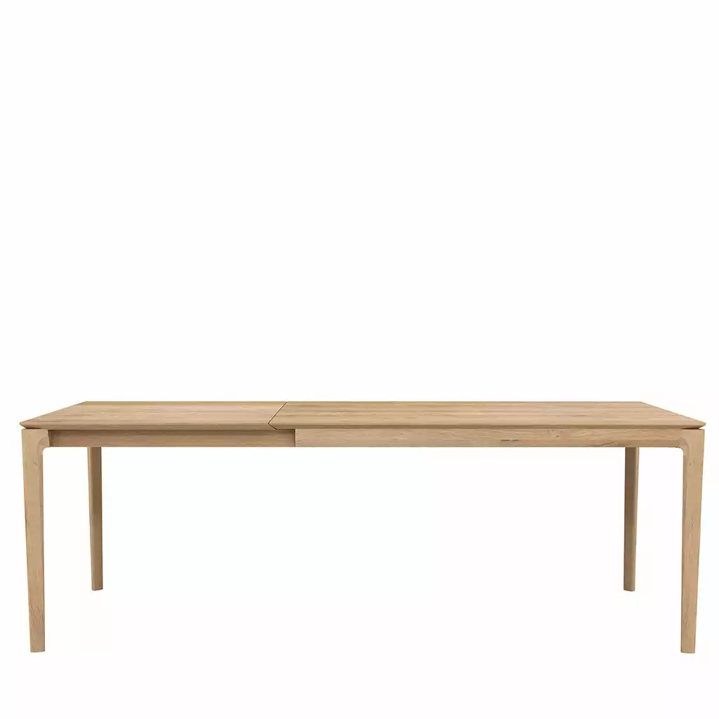 Ethnicraft Oak Bok Extendable Dining Table