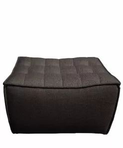 Ethnicraft N701 Ottoman - Dark Grey