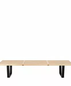 Herman Miller Nelson™ Platform Bench With Black Base - Large