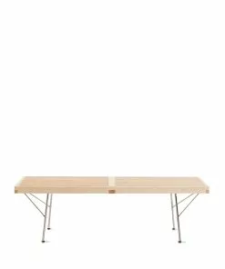 Herman Miller Nelson™ Platform Bench With Chrome Legs - Small