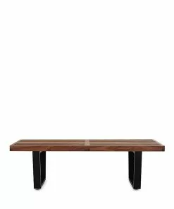 Herman Miller Nelson™ Platform Bench With Black Base - Small