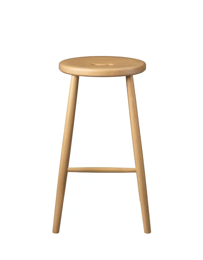 FDB Møbler J27C Counter Stool By Børge Mogensen
