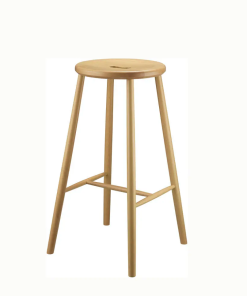FDB Møbler J27B Bar Stool By Børge Mogensen