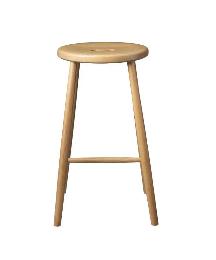 FDB Møbler J27C Counter Stool By Børge Mogensen - Image 4