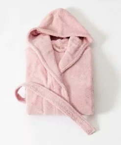 Tekla Terry Hooded Bathrobe