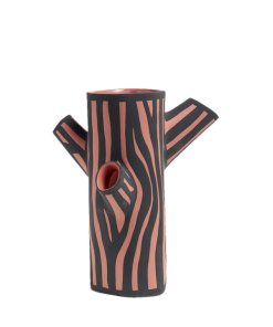 Tree Trunk Vase By Wrong For HAY - Medium/Pink