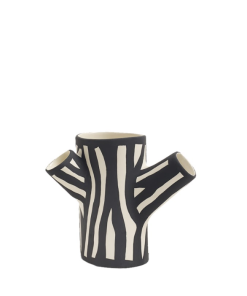 Tree Trunk Vase By Wrong For HAY - Small/White