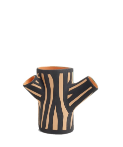 Tree Trunk Vase By Wrong For HAY - Small/Orange