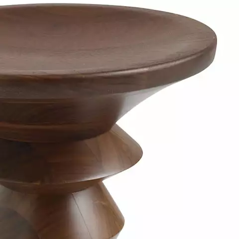 Herman Miller Eames® Walnut Stool Shape C - Image 2