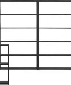 New Order Set – Low Single Bookshelf + High Triple Bookshelf