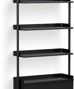 Pier Library With Cabinet