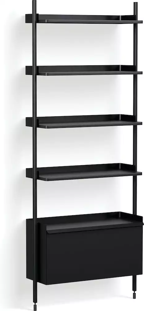 Pier Library With Cabinet