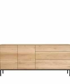 Ethnicraft Oak Whitebird Sideboard - 2 Doors - 3 Drawers