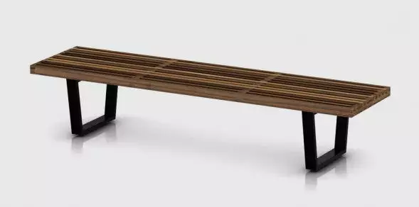 Herman Miller Nelson™ Platform Bench With Black Base - Large - Image 4