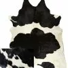 Open Room Medium Natural Black And White Cowhide Rug