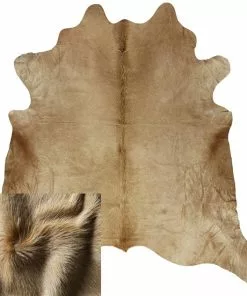 Open Room Medium Natural Cowhide Rug