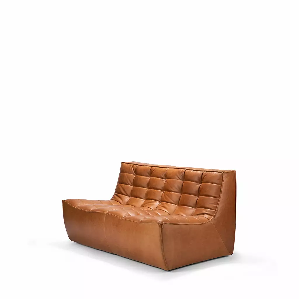 Ethnicraft N701 Sofa 2 Seater - Old Saddle - Image 2